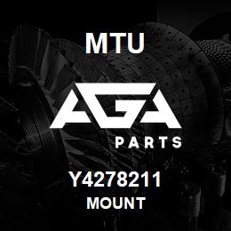 Y4278211 MTU MOUNT | AGA Parts