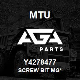 Y4278477 MTU Screw Bit Mg* | AGA Parts