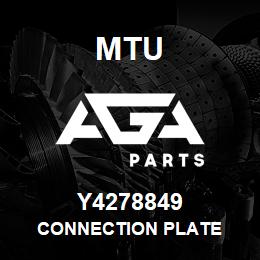 Y4278849 MTU CONNECTION PLATE | AGA Parts