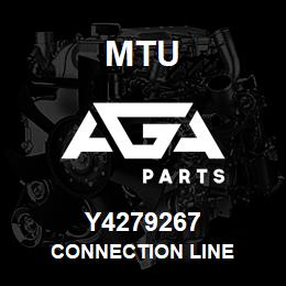 Y4279267 MTU CONNECTION LINE | AGA Parts