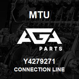 Y4279271 MTU CONNECTION LINE | AGA Parts