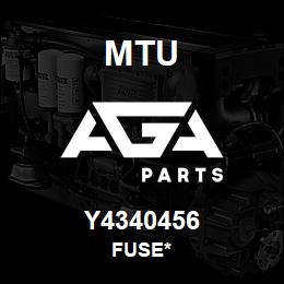 Y4340456 MTU Fuse* | AGA Parts