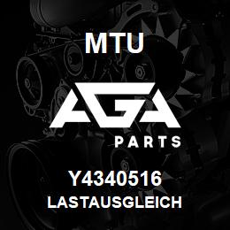 Y4340516 MTU LASTAUSGLEICH | AGA Parts