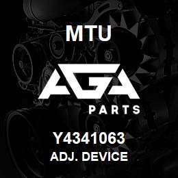 Y4341063 MTU ADJ. DEVICE | AGA Parts