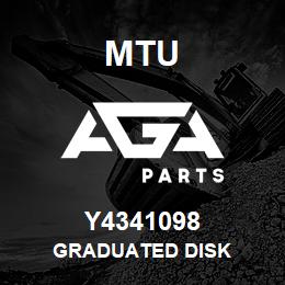 Y4341098 MTU GRADUATED DISK | AGA Parts