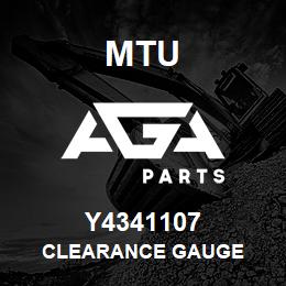 Y4341107 MTU CLEARANCE GAUGE | AGA Parts