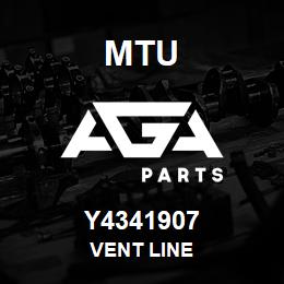 Y4341907 MTU VENT LINE | AGA Parts