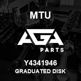 Y4341946 MTU GRADUATED DISK | AGA Parts