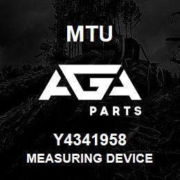 Y4341958 MTU MEASURING DEVICE | AGA Parts