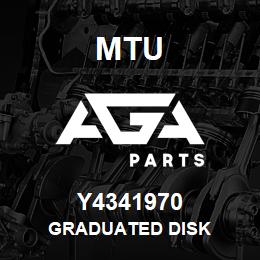 Y4341970 MTU GRADUATED DISK | AGA Parts