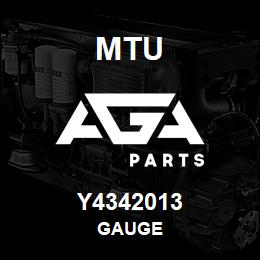 Y4342013 MTU GAUGE | AGA Parts