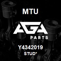 Y4342019 MTU Stud* | AGA Parts