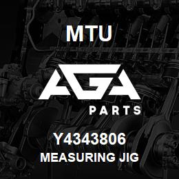 Y4343806 MTU MEASURING JIG | AGA Parts