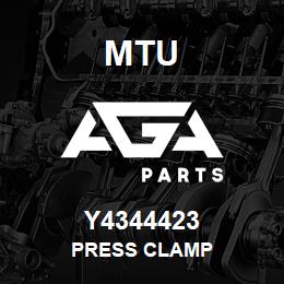 Y4344423 MTU PRESS CLAMP | AGA Parts