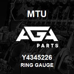 Y4345226 MTU RING GAUGE | AGA Parts