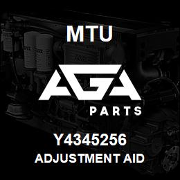 Y4345256 MTU ADJUSTMENT AID | AGA Parts