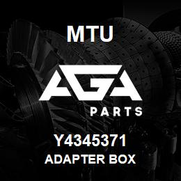 Y4345371 MTU ADAPTER BOX | AGA Parts