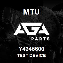 Y4345600 MTU TEST DEVICE | AGA Parts