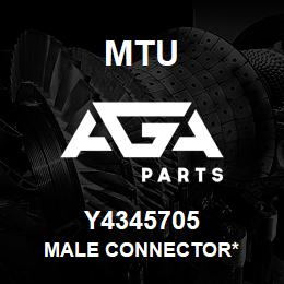 Y4345705 MTU Male Connector* | AGA Parts