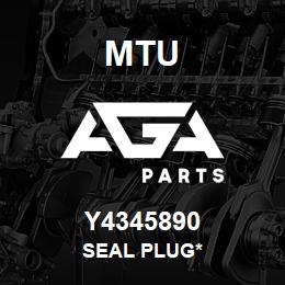 Y4345890 MTU Seal Plug* | AGA Parts