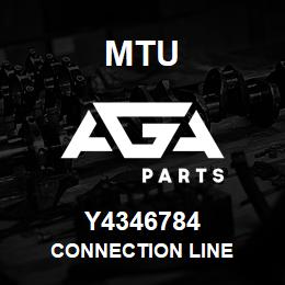 Y4346784 MTU CONNECTION LINE | AGA Parts