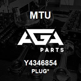 Y4346854 MTU Plug* | AGA Parts