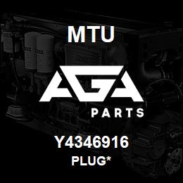 Y4346916 MTU Plug* | AGA Parts