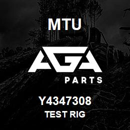 Y4347308 MTU TEST RIG | AGA Parts