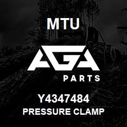 Y4347484 MTU Pressure Clamp | AGA Parts