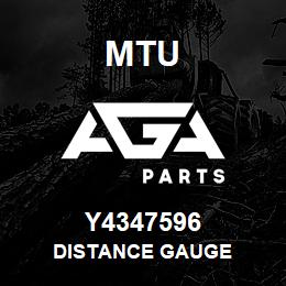 Y4347596 MTU DISTANCE GAUGE | AGA Parts