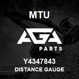 Y4347843 MTU DISTANCE GAUGE | AGA Parts