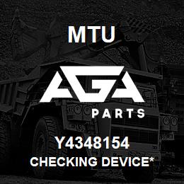 Y4348154 MTU Checking Device* | AGA Parts