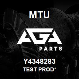 Y4348283 MTU Test Prod* | AGA Parts