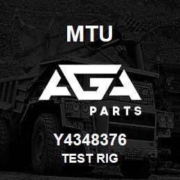 Y4348376 MTU TEST RIG | AGA Parts