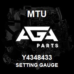 Y4348433 MTU Setting Gauge | AGA Parts