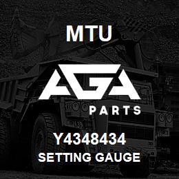 Y4348434 MTU Setting Gauge | AGA Parts