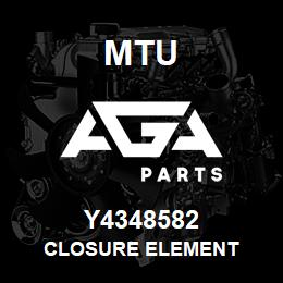 Y4348582 MTU Closure Element | AGA Parts