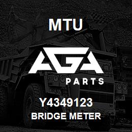 Y4349123 MTU Bridge Meter | AGA Parts