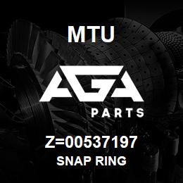 Z=00537197 MTU SNAP RING | AGA Parts