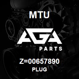 Z=00657890 MTU PLUG | AGA Parts