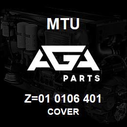 Z=01 0106 401 MTU COVER | AGA Parts