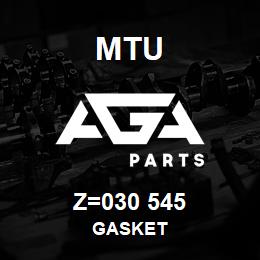 Z=030 545 MTU GASKET | AGA Parts