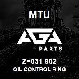 Z=031 902 MTU OIL CONTROL RING | AGA Parts