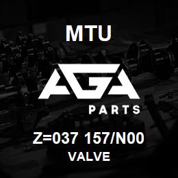 Z=037 157/N00 MTU VALVE | AGA Parts