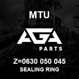 Z=0630 050 045 MTU SEALING RING | AGA Parts