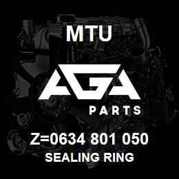 Z=0634 801 050 MTU SEALING RING | AGA Parts