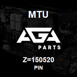 Z=150520 MTU PIN | AGA Parts