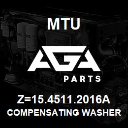 Z=15.4511.2016A MTU COMPENSATING WASHER | AGA Parts