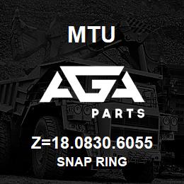 Z=18.0830.6055 MTU SNAP RING | AGA Parts