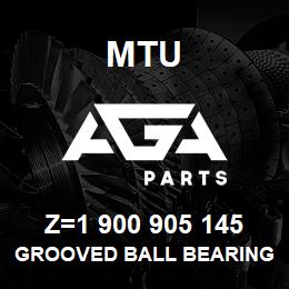 Z=1 900 905 145 MTU GROOVED BALL BEARING | AGA Parts